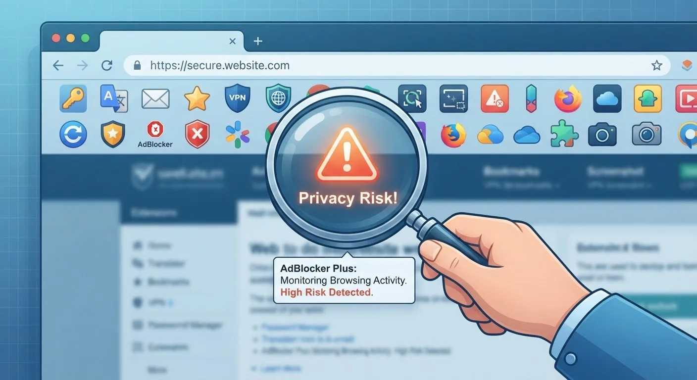 Browser Extensions: Useful Add-Ons or a Privacy Risk?