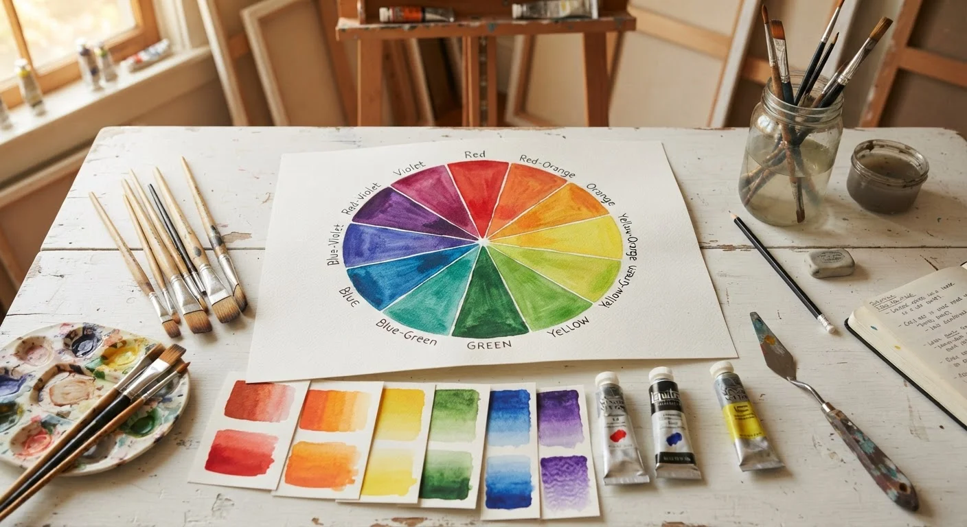 Color Theory in Plain English: What Every Beginner Should Understand