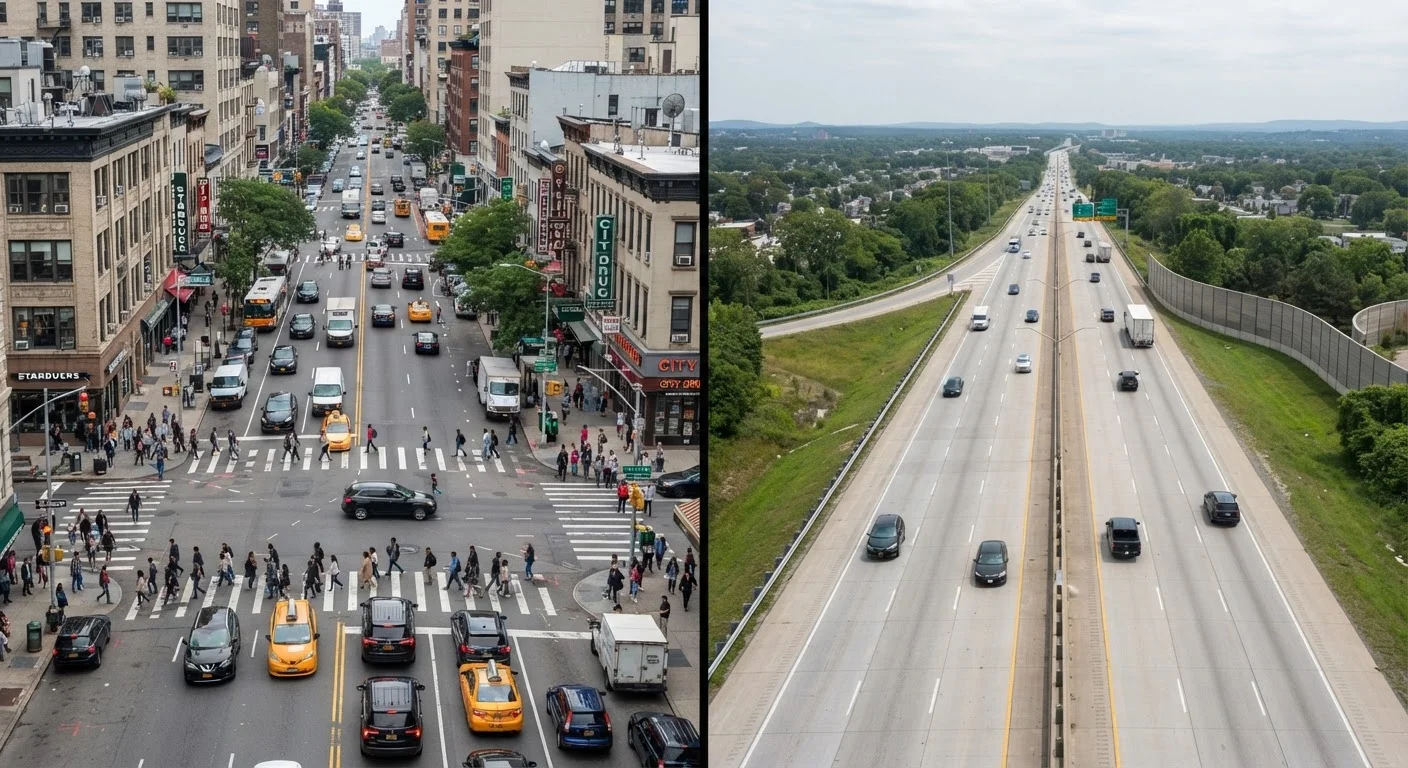 Highway Driving vs. City Driving: The Skills That Transfer and Those That Don't