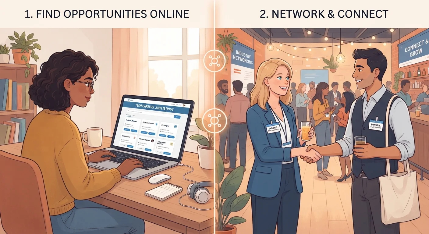 Job Boards vs. Networking: Where Most People Actually Get Hired
