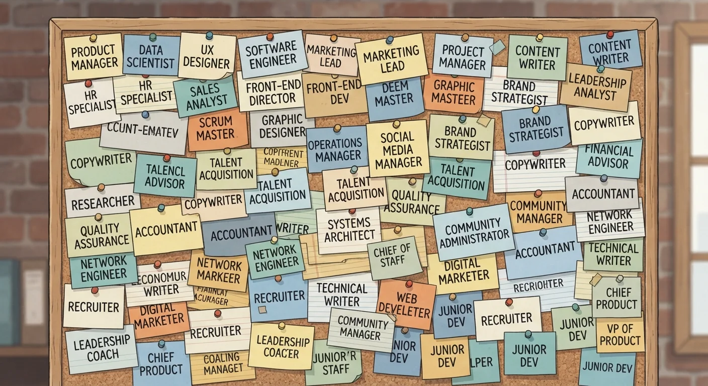 Making Sense of Job Titles: Why the Same Role Has a Dozen Different Names
