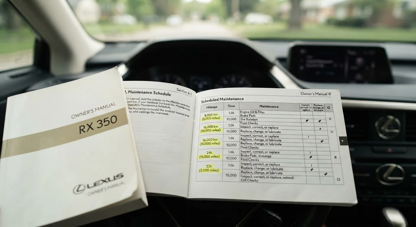 Oil Change Intervals: What the Numbers in Your Owner's Manual Actually Mean