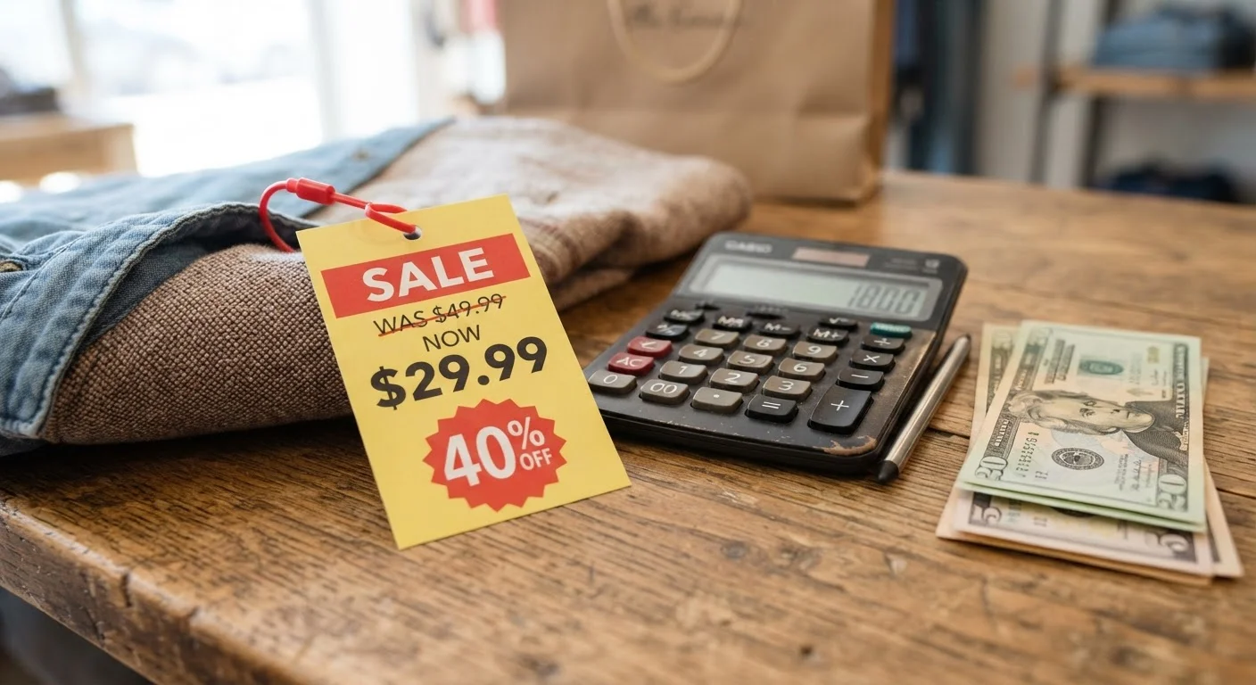 Reading a Deal Clearly: What Percentage Off Actually Means for Your Wallet