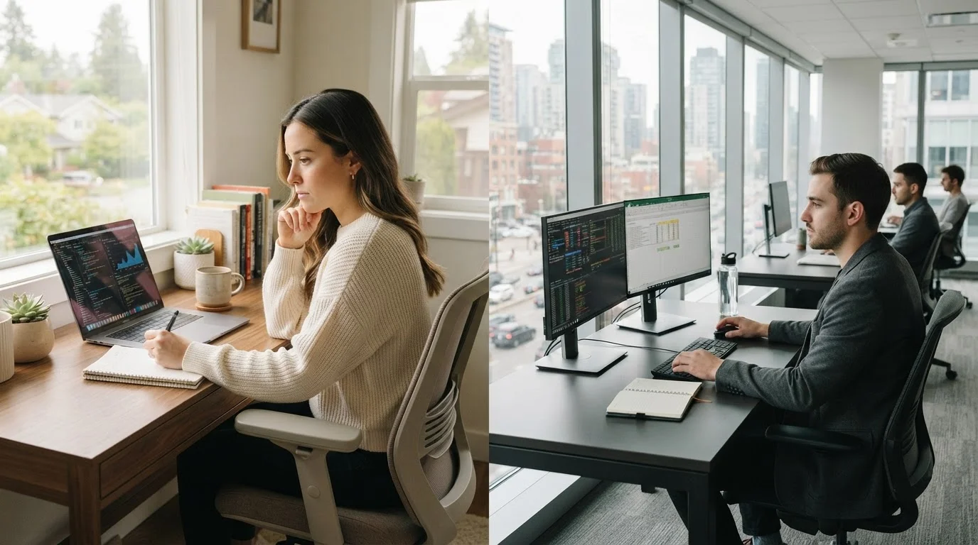 Remote vs. In-Person Job Searching: Different Strategies for Different Markets