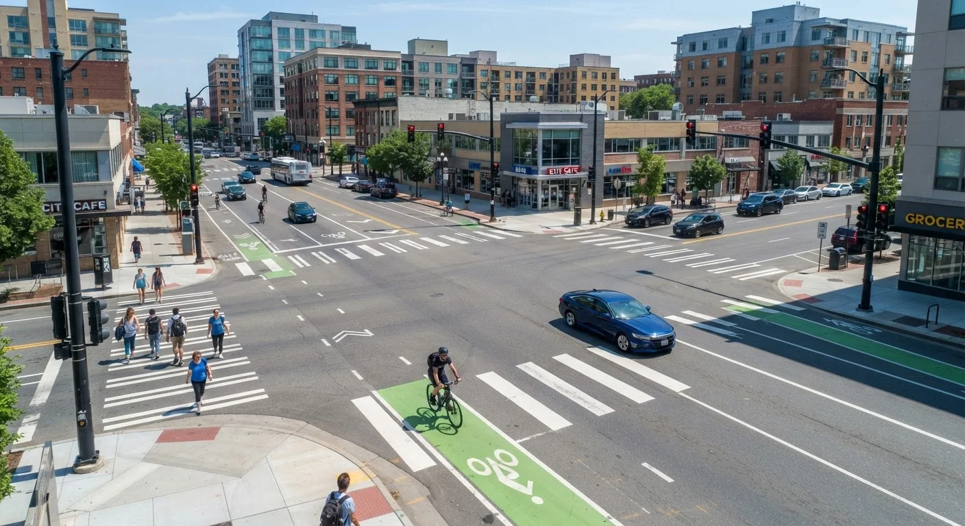 Sharing the Road With Cyclists, Motorcyclists, and Pedestrians