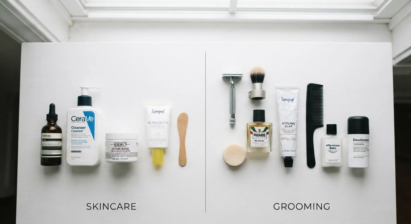 Skincare and Grooming: Where One Ends and the Other Begins