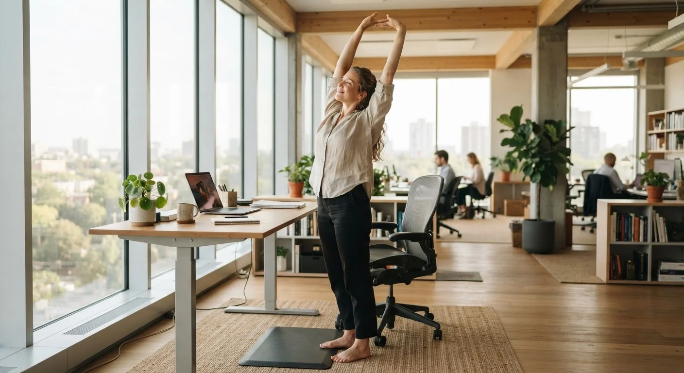 Staying Active When You Sit at a Desk All Day