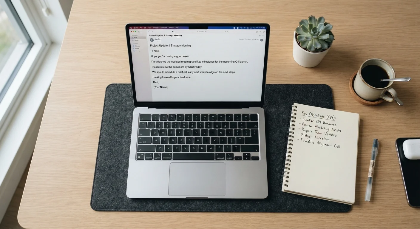 The Anatomy of a Professional Email