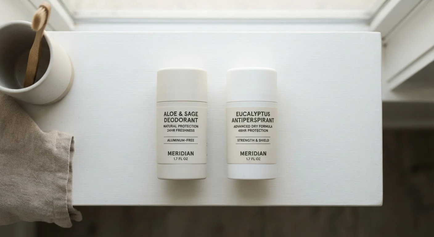 The Real Difference Between Deodorant and Antiperspirant