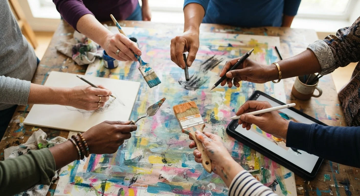 Why "Anyone Can Make Art" Is Both True and Complicated